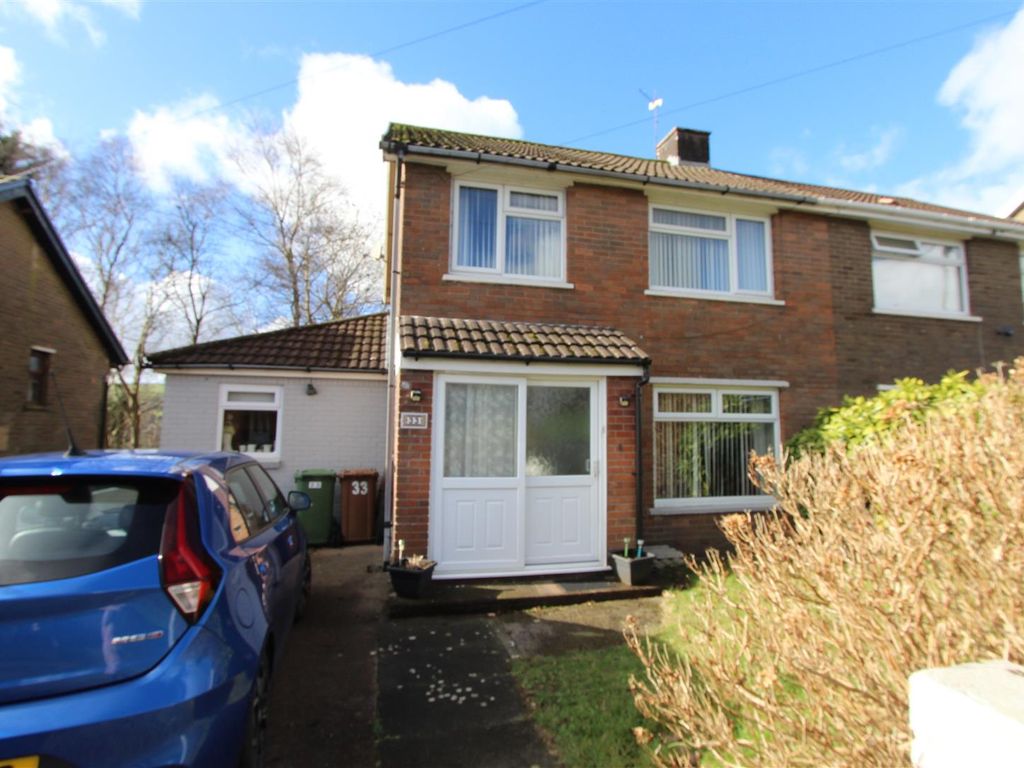 3 bed semi-detached house for sale in Heol Fawr, Caerphilly CF83, £220,000