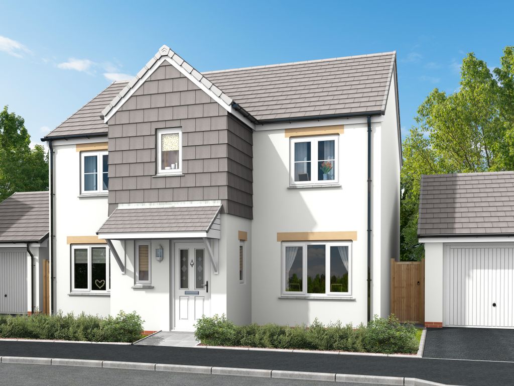 New home, 4 bed detached house for sale in Charter Way, Liskeard PL14, £364,950