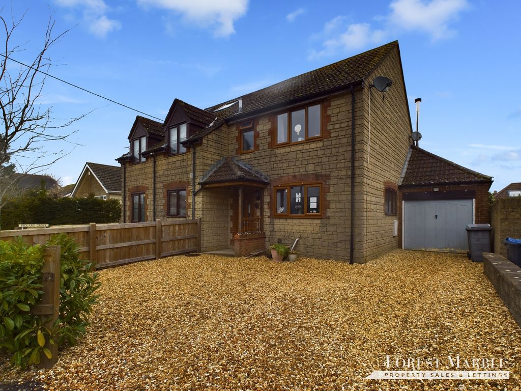 3 bed semi-detached house for sale in Pedlars Grove, Chapmanslade, Westbury BA13, £335,000