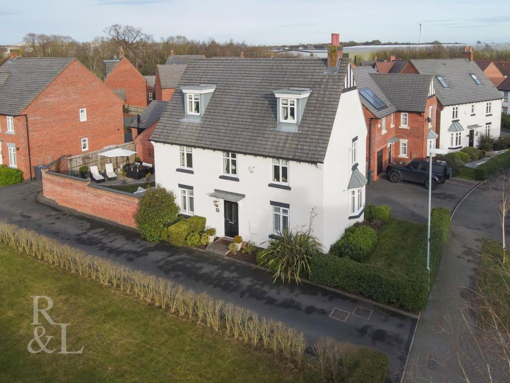 5 bed detached house for sale in Dunbar Way, Ashby-De-La-Zouch LE65, £575,000