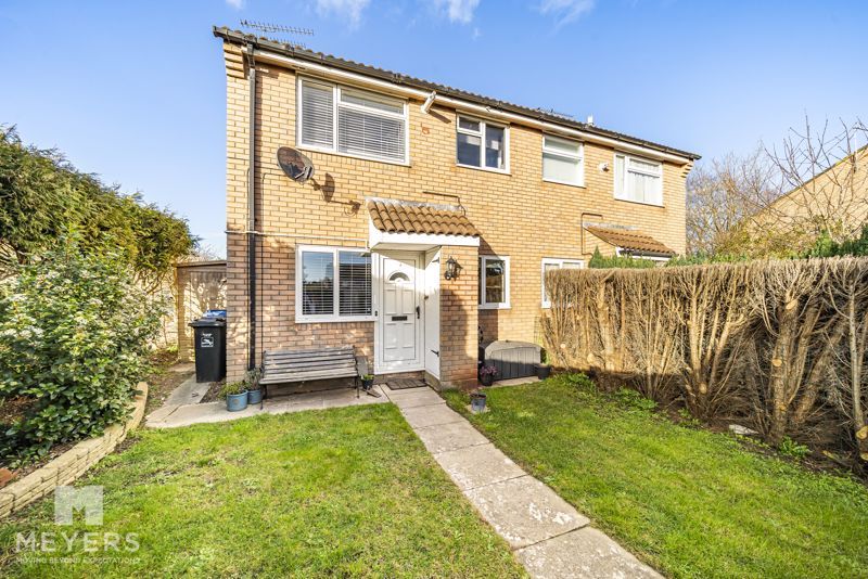 1 bed end terrace house for sale in Warmwell Close, Canford Heath, Poole BH17, £220,000