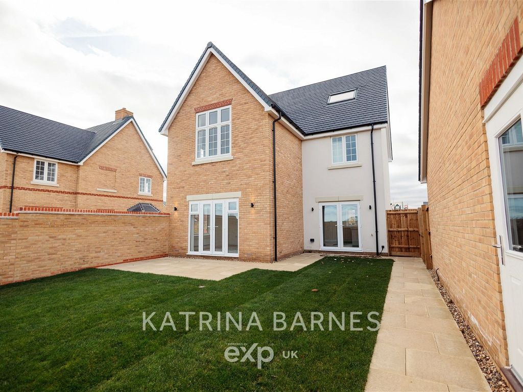 New home, 4 bed detached house for sale in 84 Cinderpath Way, Great Bentley CO7, £549,950