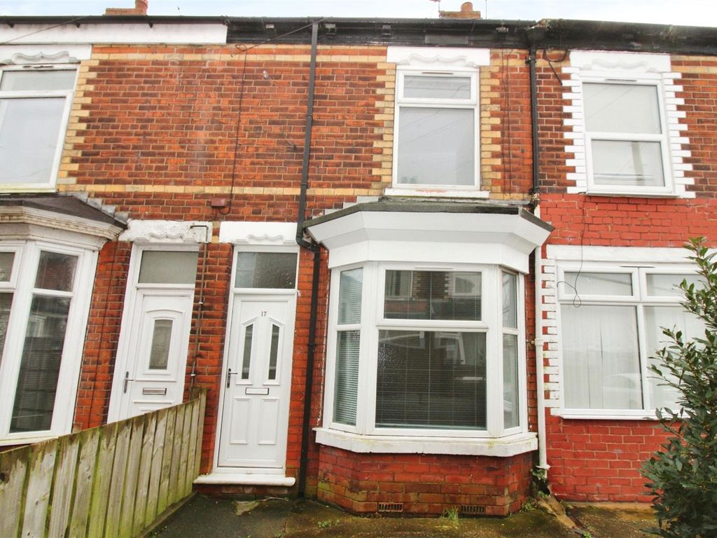 2 bed terraced house for sale in Clarence Avenue, Delhi Street, Hull HU9, £64,950