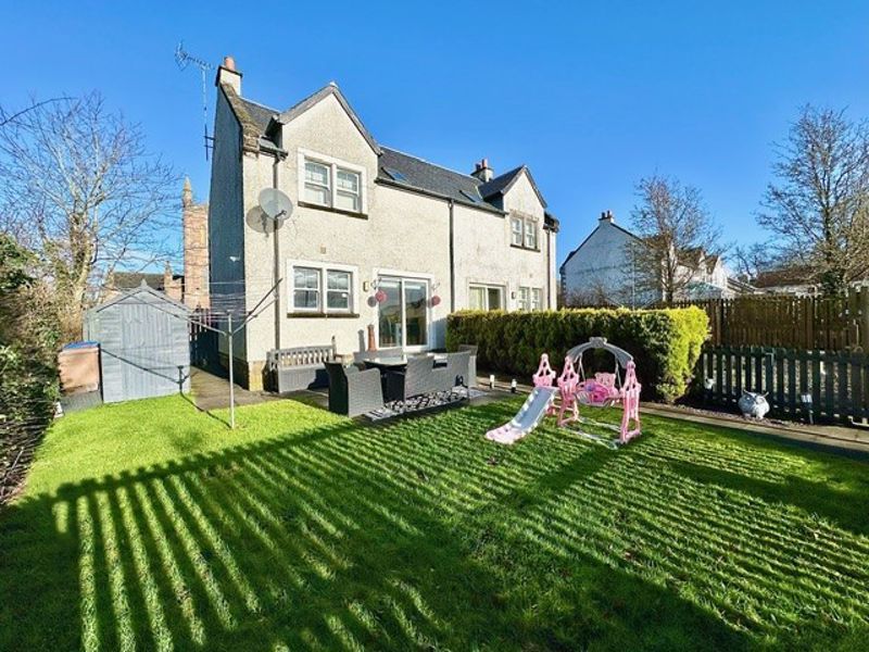2 bed semi-detached house for sale in Hillhead, Coylton, Ayr KA6, £130,000