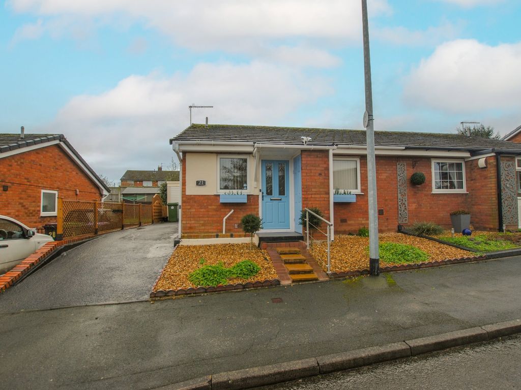 2 bed semi-detached bungalow for sale in Near Vallens, Hadley, Telford TF1, £200,000
