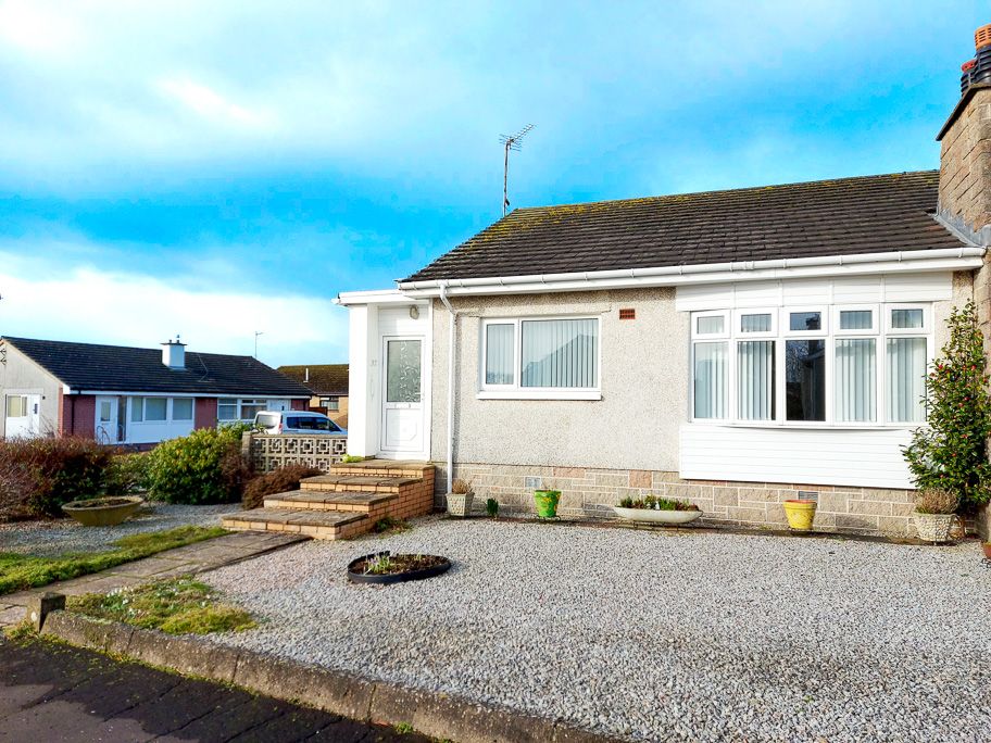 2 bed semi-detached bungalow for sale in Kyle Crescent, Troon KA10, £169,995