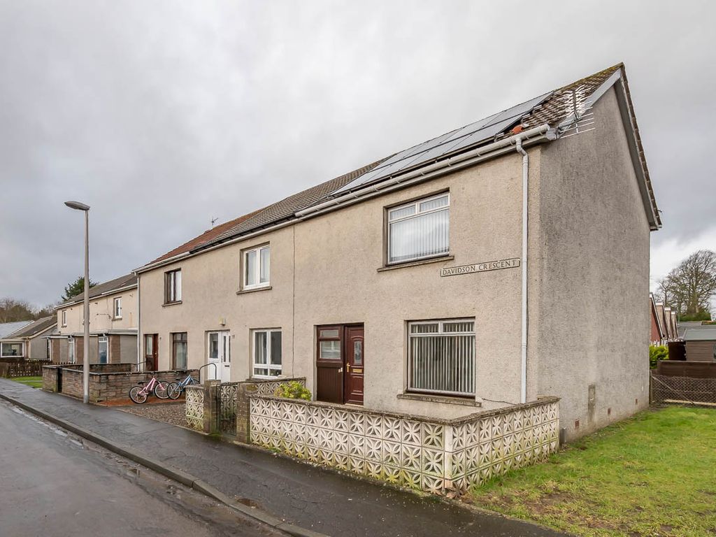 2 bed end terrace house for sale in Davidson Crescent, Coupar Angus, Blairgowrie PH13, £119,500