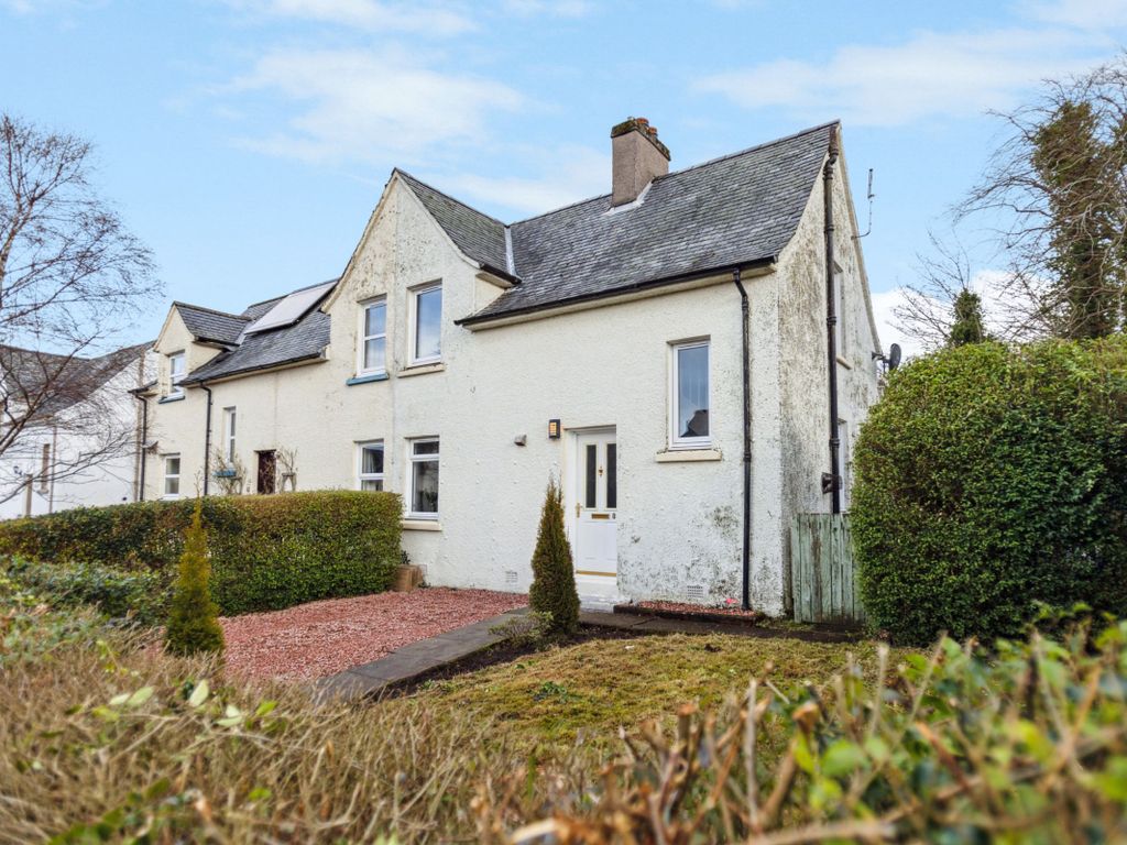 2 bed semi-detached house for sale in Lomond Terrace, Balfron, Glasgow G63, £145,000