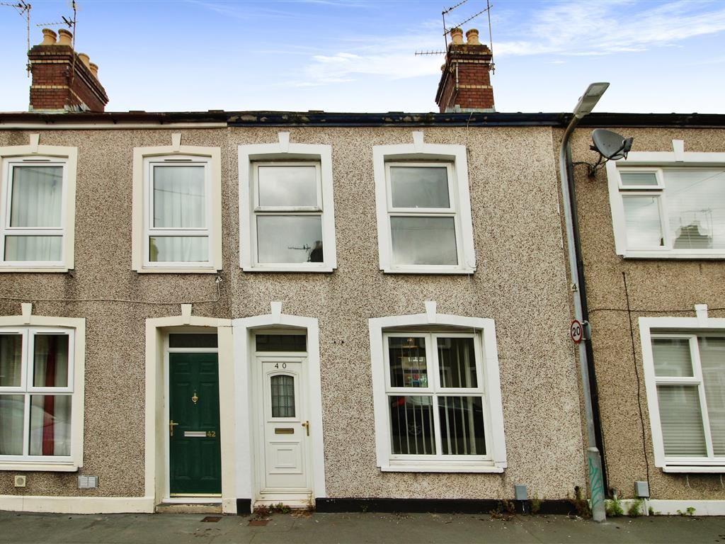 3 bed terraced house for sale in Rolls Street, Cardiff CF11, £220,000