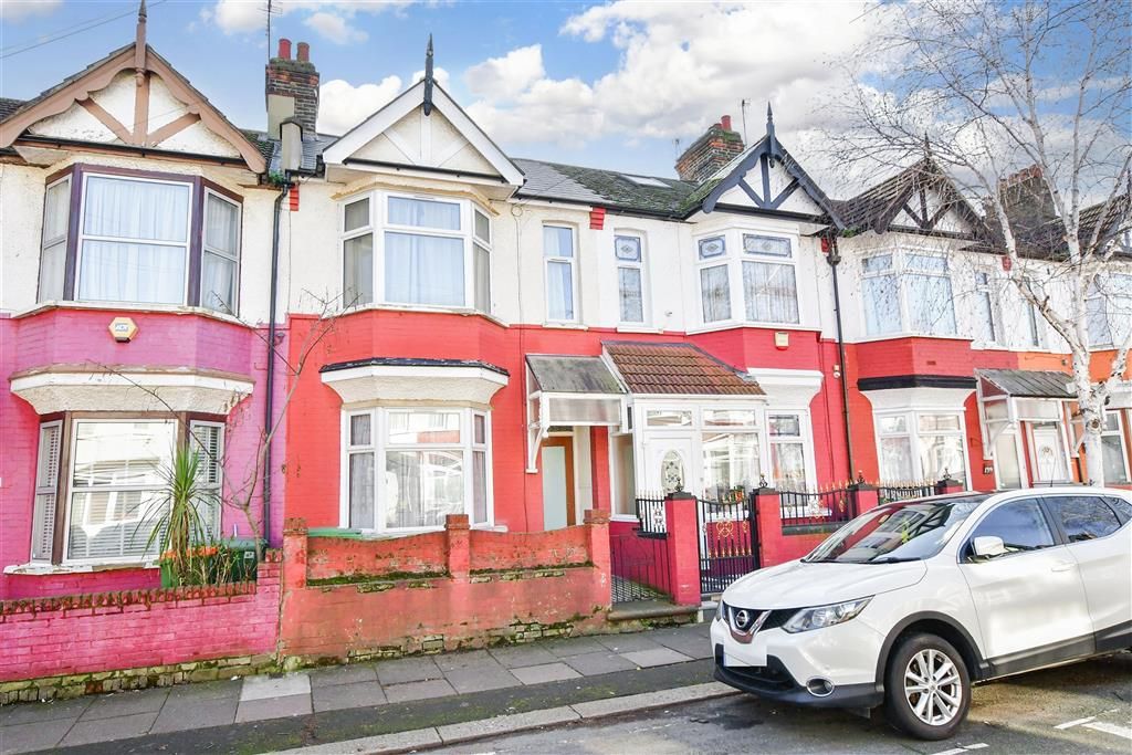 3 bed terraced house for sale in Caledon Road, East Ham, London E6, £297,500
