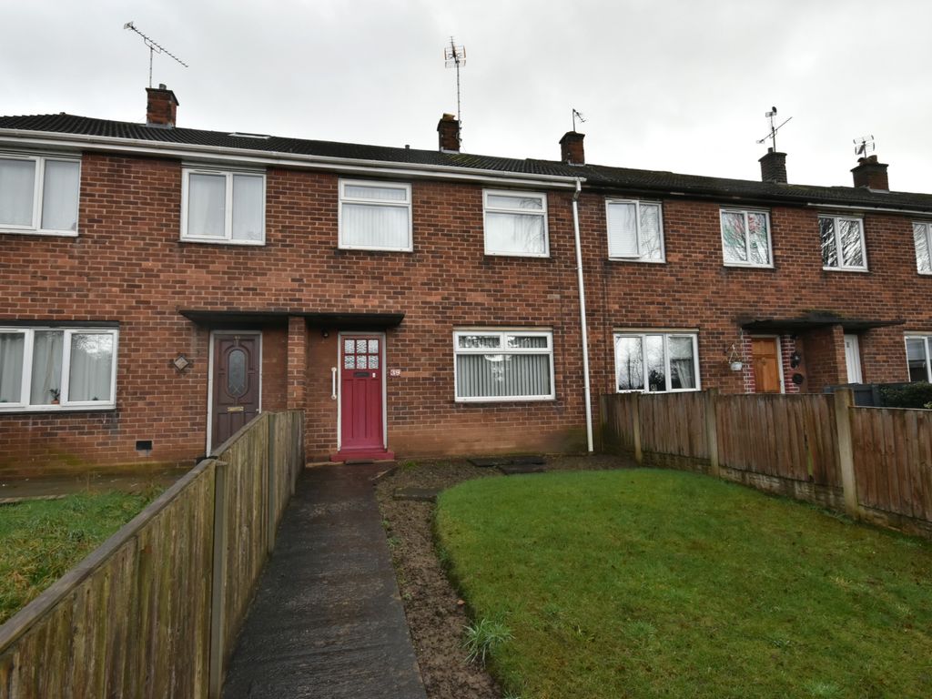 2 bed terraced house for sale in Cefndre, Wrexham LL13, £105,000