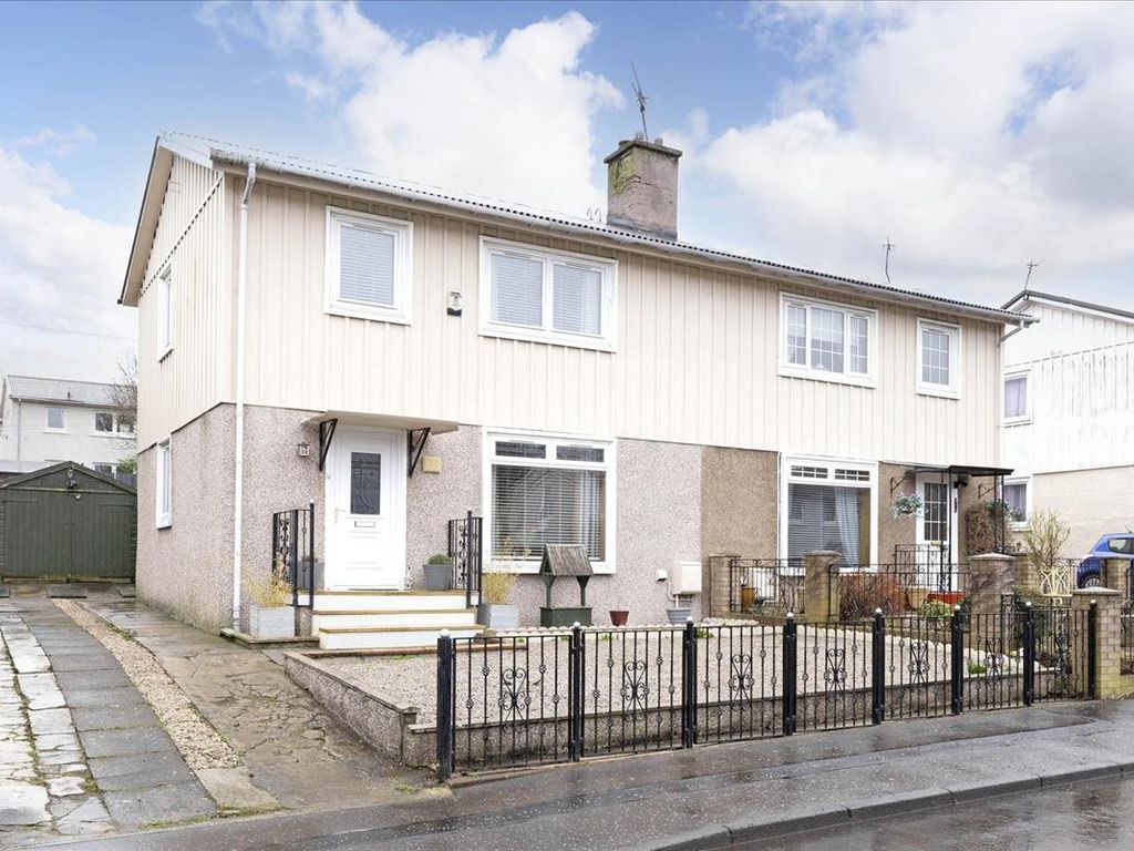 3 bed semi-detached house for sale in 38 Maryburn Road, Easthouses, Dalkeith EH22, £190,000