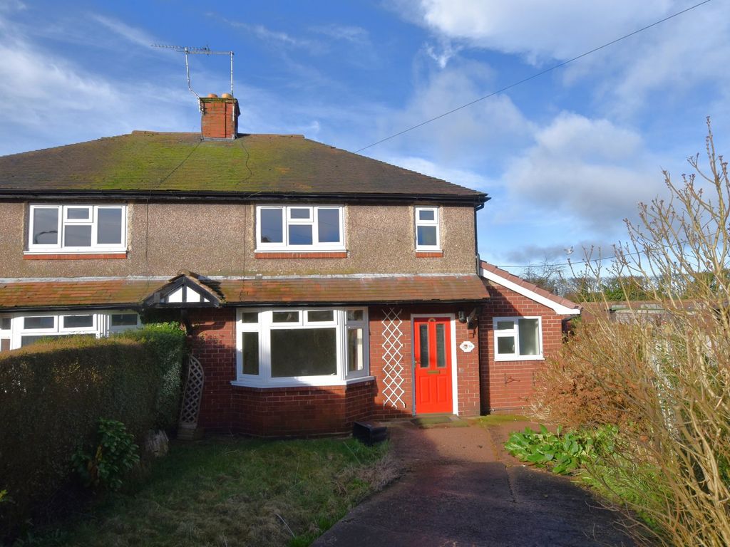 3 bed semi-detached house for sale in Grotto Road, Market Drayton TF9, £165,000