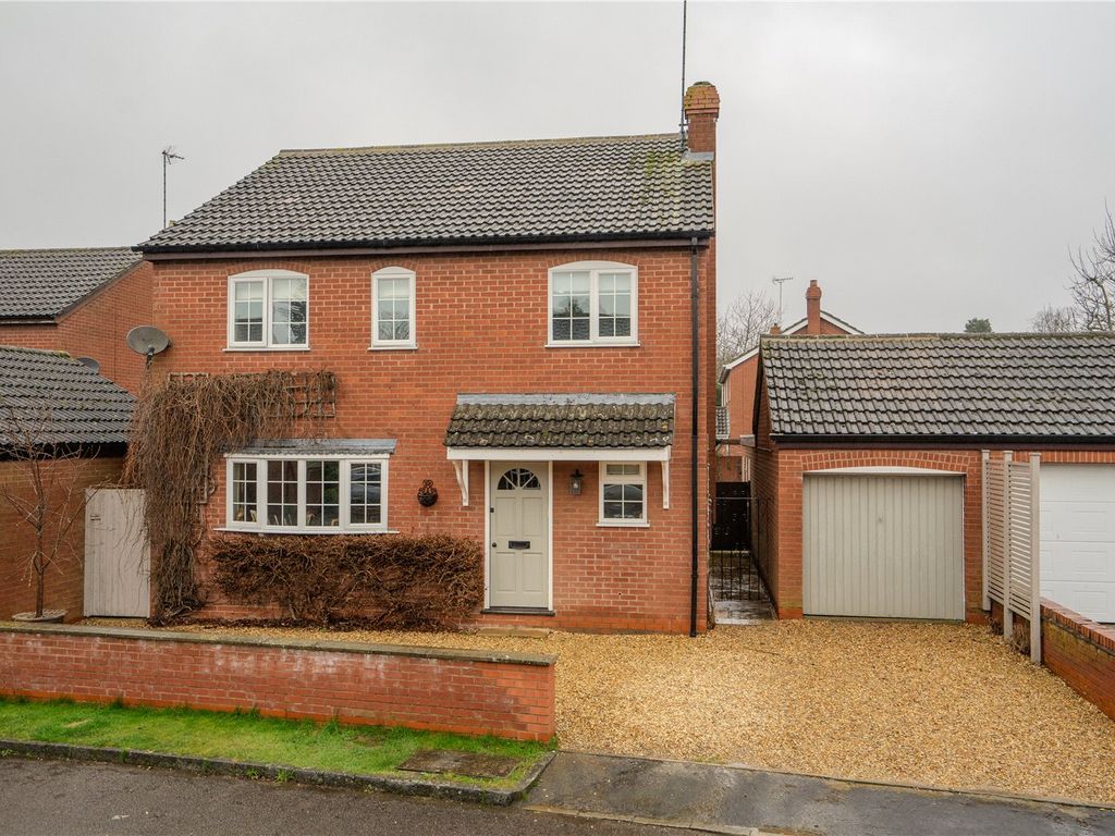 4 bed detached house for sale in Tower Court, Lubenham, Market Harborough LE16, £530,000