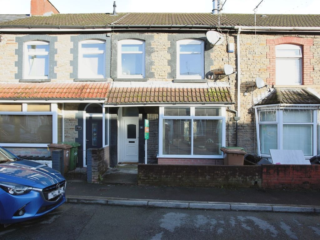 2 bed terraced house for sale in Coedcae Road, Abertridwr, Caerphilly CF83, £140,000