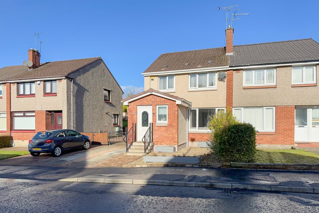 3 bed semi-detached house for sale in Breval Crescent, Hardgate, Clydebank G81, £209,000