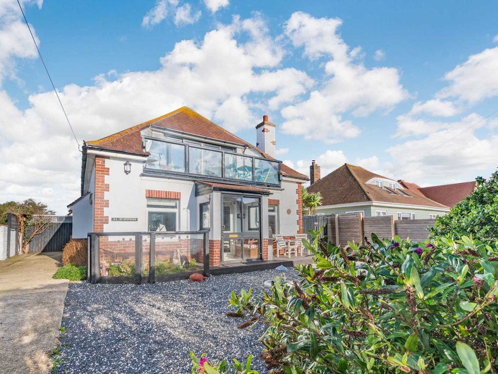 4 bed detached house for sale in Marine Drive West, West Wittering, West Sussex PO20, £1,175,000
