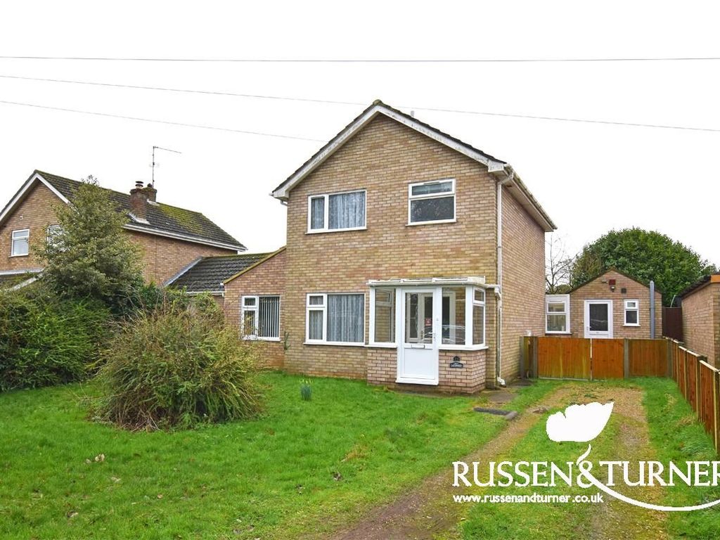 3 bed detached house for sale in Church Road, Clenchwarton, King's Lynn PE34, £325,000