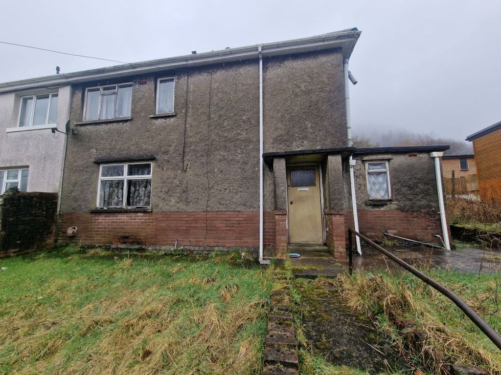 3 bed semi-detached house for sale in 11 Blaenrhondda Road, Blaenrhondda, Treorchy, Mid Glamorgan CF42, £37,000