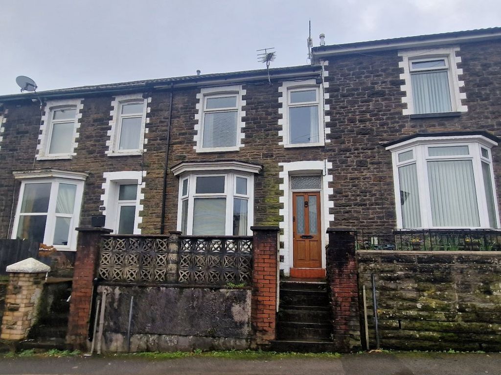 3 bed terraced house for sale in 127 Wood Road, Pontypridd, Mid Glamorgan CF37, £74,000