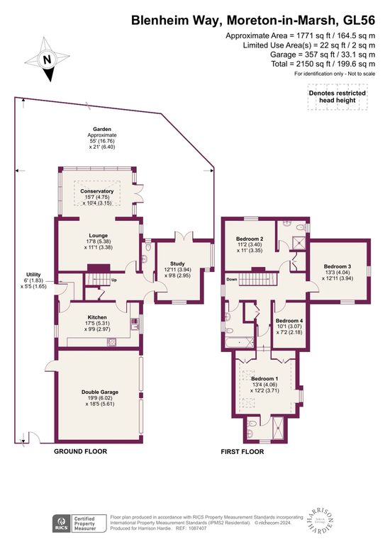 4 bed detached house for sale in Blenheim Way, Moreton-In-Marsh GL56, £700,000