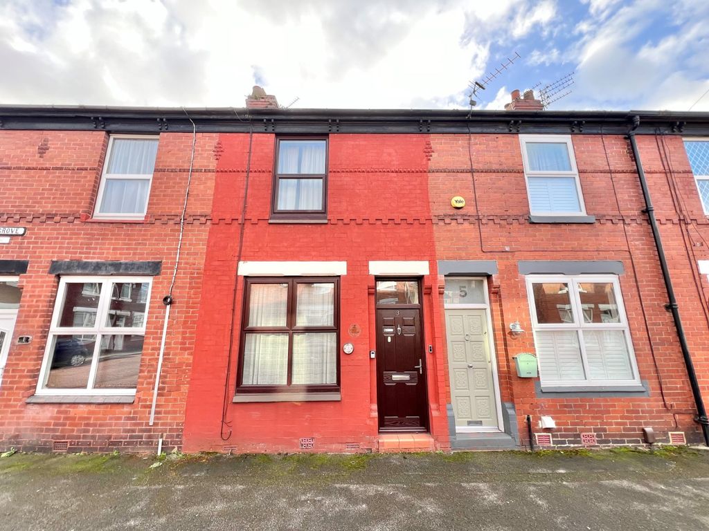 2 bed terraced house for sale in Haddon Grove, Reddish, Stockport SK5, £122,250