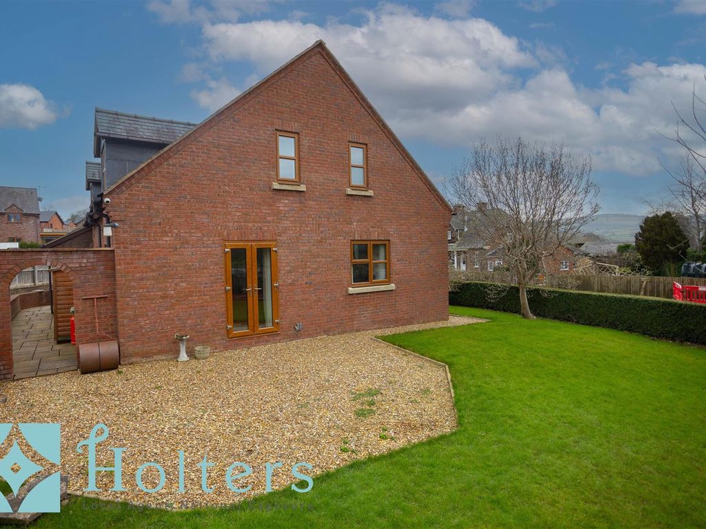 4 bed detached house for sale in Hall Bank, Church Stoke, Montgomery SY15, £395,000