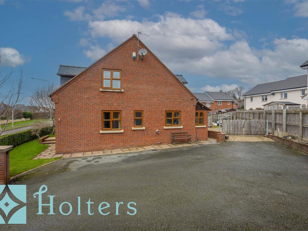 4 bed detached house for sale in Hall Bank, Church Stoke, Montgomery SY15, £395,000