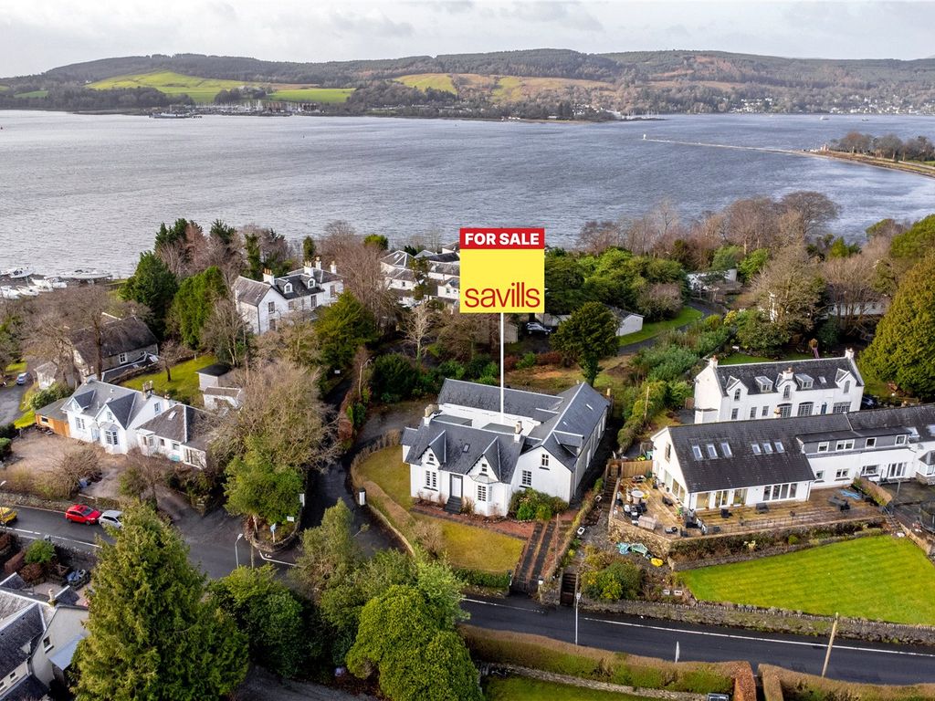 5 bed detached house for sale in Woodstone Cottage, Pier Road, Rhu, Helensburgh G84, £695,000