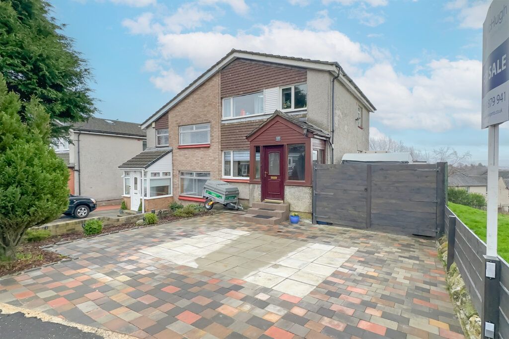 3 bed semi-detached house for sale in Craigielea Road, Duntocher, Clydebank G81, £199,995