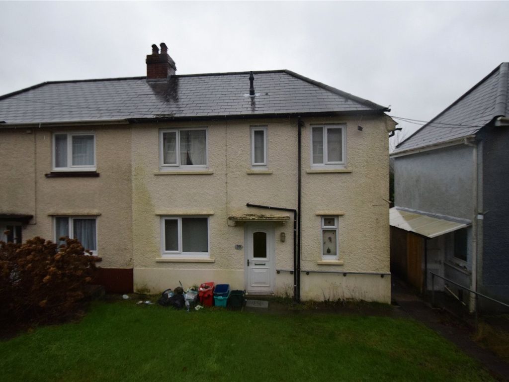 2 bed semi-detached house for sale in Tan Yr Allt, Abercrave, Swansea, Powys SA9, £90,000