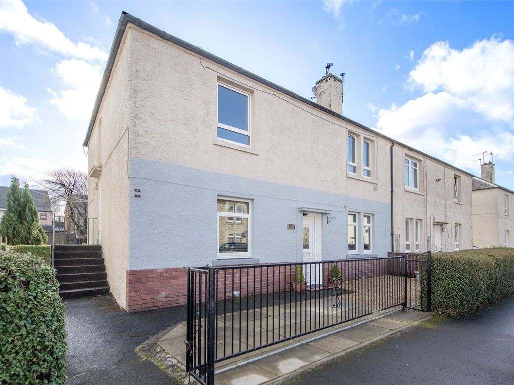 2 bed flat for sale in Garvally Crescent, Alloa FK10, £88,995