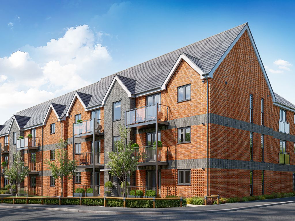 New home, 1 bed flat for sale in "The Cannock" at Haverhill Road, Little Wratting, Haverhill CB9, £202,000