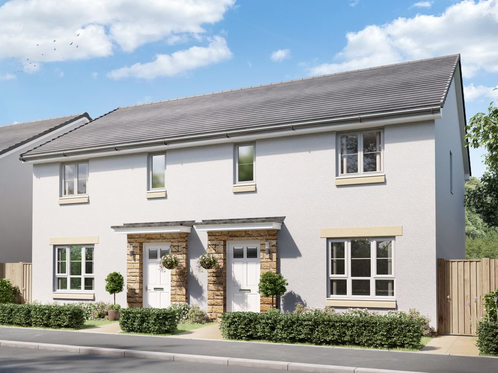 New home, 3 bed semi-detached house for sale in "Thurso" at Auburn Locks, Wallyford, Musselburgh EH21, £301,995