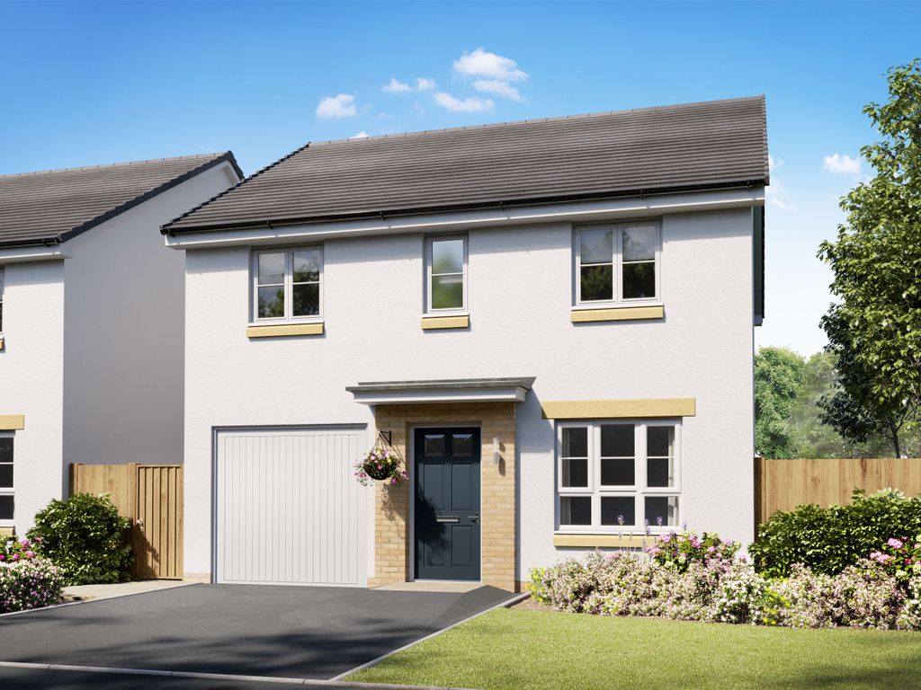 New home, 4 bed detached house for sale in "Glamis" at Lennie Cottages, Craigs Road, Edinburgh EH12, £469,995