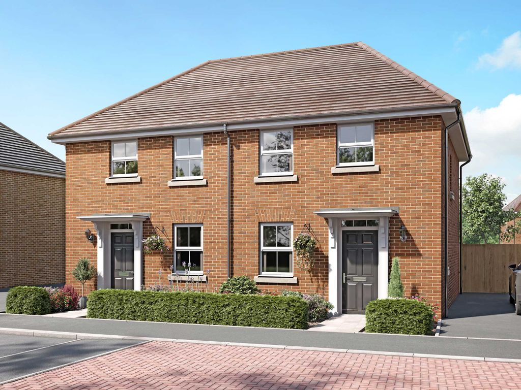 New home, 2 bed semi-detached house for sale in "Ashdown" at Stone Road, Stafford ST16, £254,000