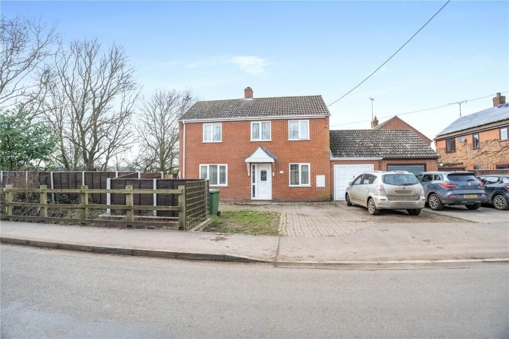 3 bed link detached house for sale in The Street, Sporle, King's Lynn PE32, £267,000