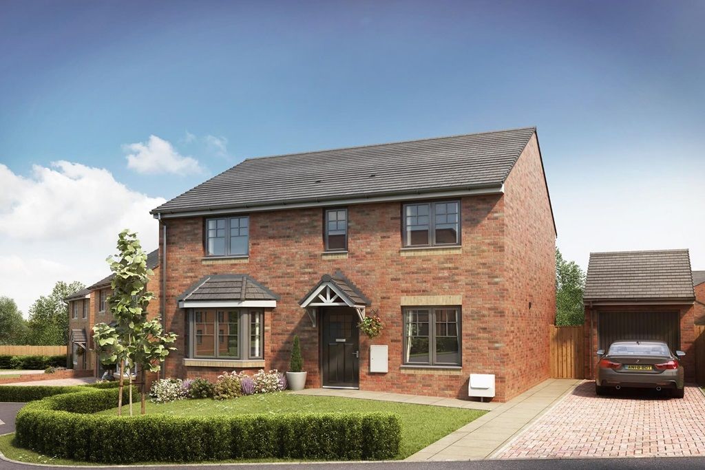 New home, 4 bed detached house for sale in "The Manford - Plot 220" at Western Way, Ryton NE40, £345,995