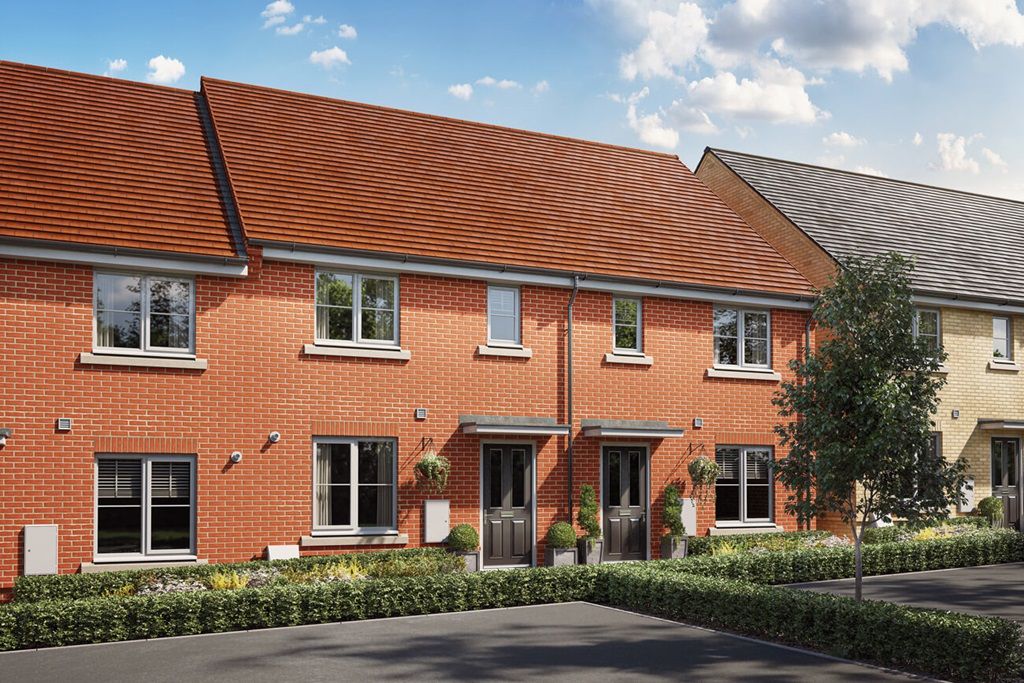 New home, 3 bed terraced house for sale in "The Benford - Plot 133" at Stanhope Gardens, Hope Grant