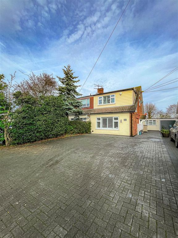 3 bed semi-detached house for sale in Burnham Road, Althorne, Chelmsford CM3, £450,000