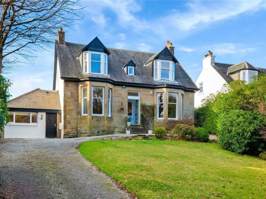 6 bed detached house for sale in West Glen Road, Kilmacolm PA13, £680,000