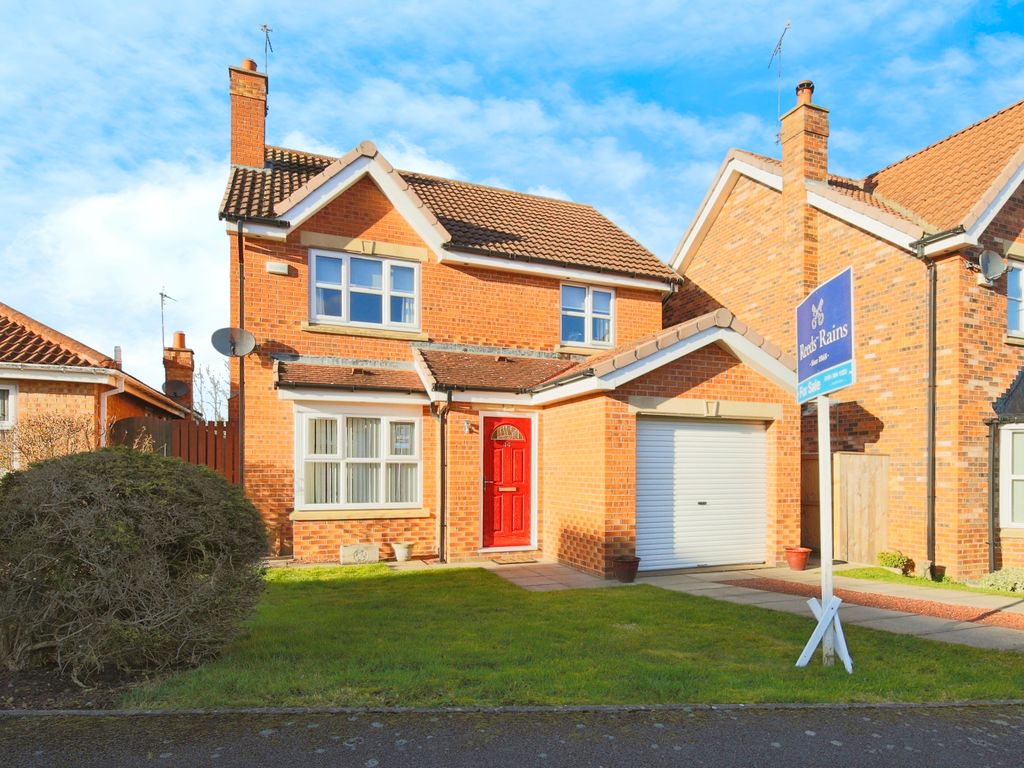 3 bed detached house for sale in Greenhills, Byers Green, Spennymoor, Durham DL16, £215,000