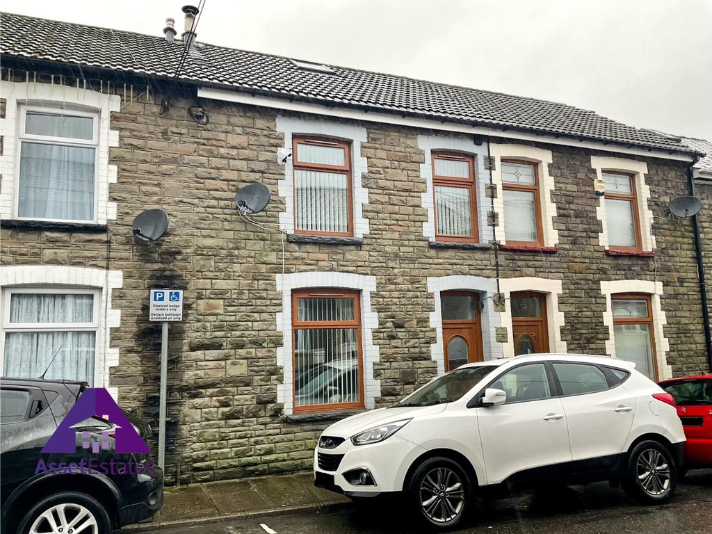 2 bed terraced house for sale in Evelyn Street, Abertillery NP13, £140,000