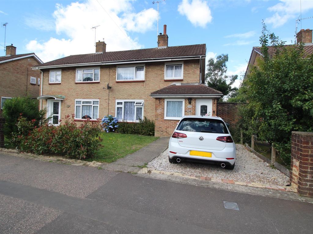 3 bed semi-detached house for sale in Ifield Drive, Ifield, Crawley RH11, £375,000