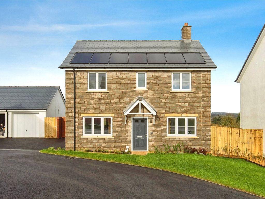 New home, 4 bed detached house for sale in Five Lanes, Launceston, Cornwall PL15, £400,000