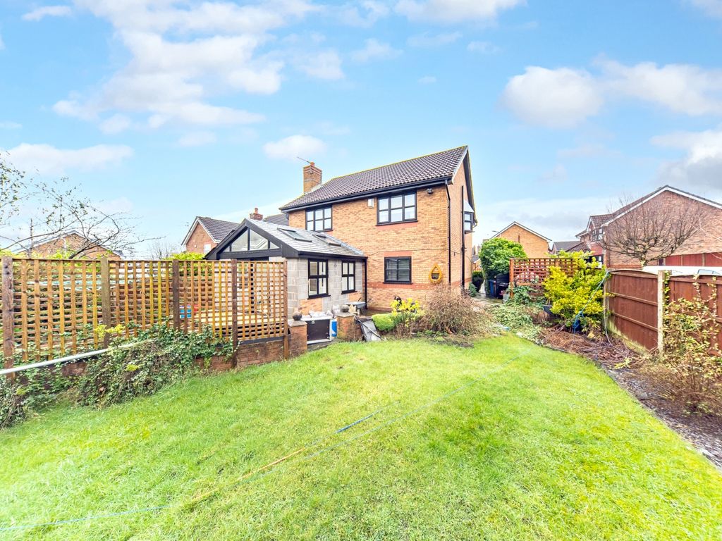 4 bed detached house for sale in Brockhall Close, Whiston, Prescot L35, £350,000