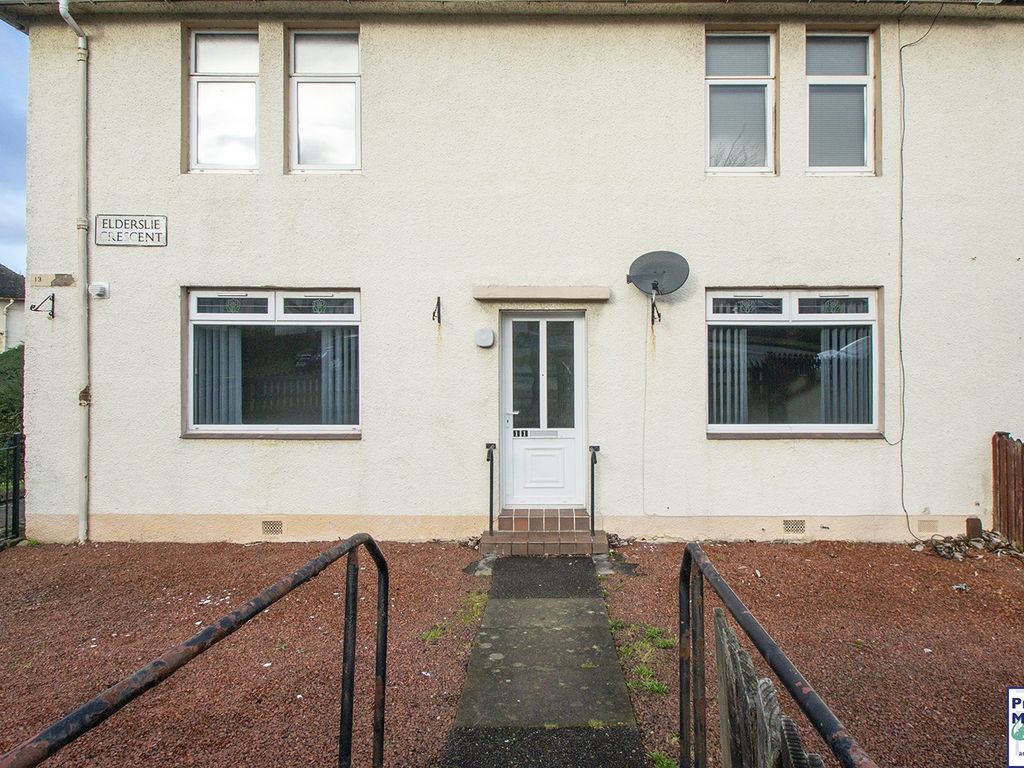 2 bed flat for sale in Elderslie Crescent, Kilmarnock KA1, £59,995