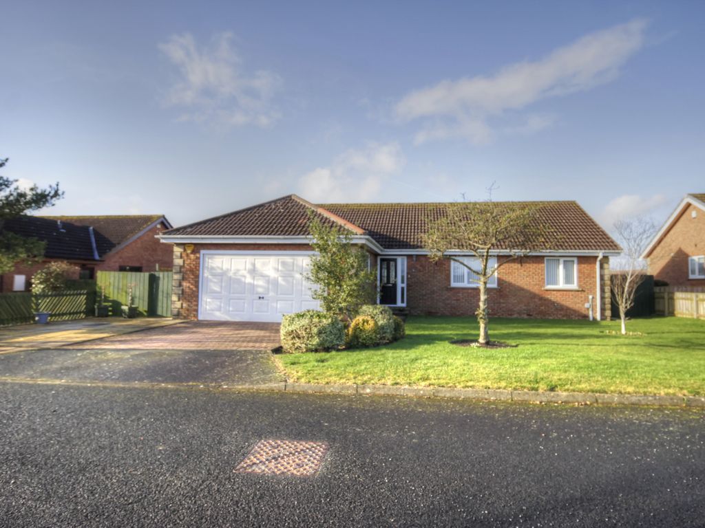 3 bed detached bungalow for sale in Cairn View, Longframlington, Morpeth NE65, £430,000