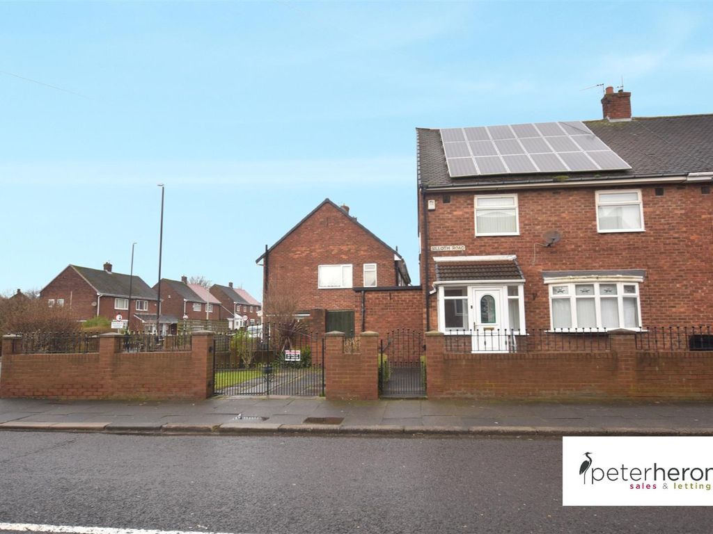 3 bed semi-detached house for sale in Silloth Road, Springwell, Sunderland SR3, £139,950