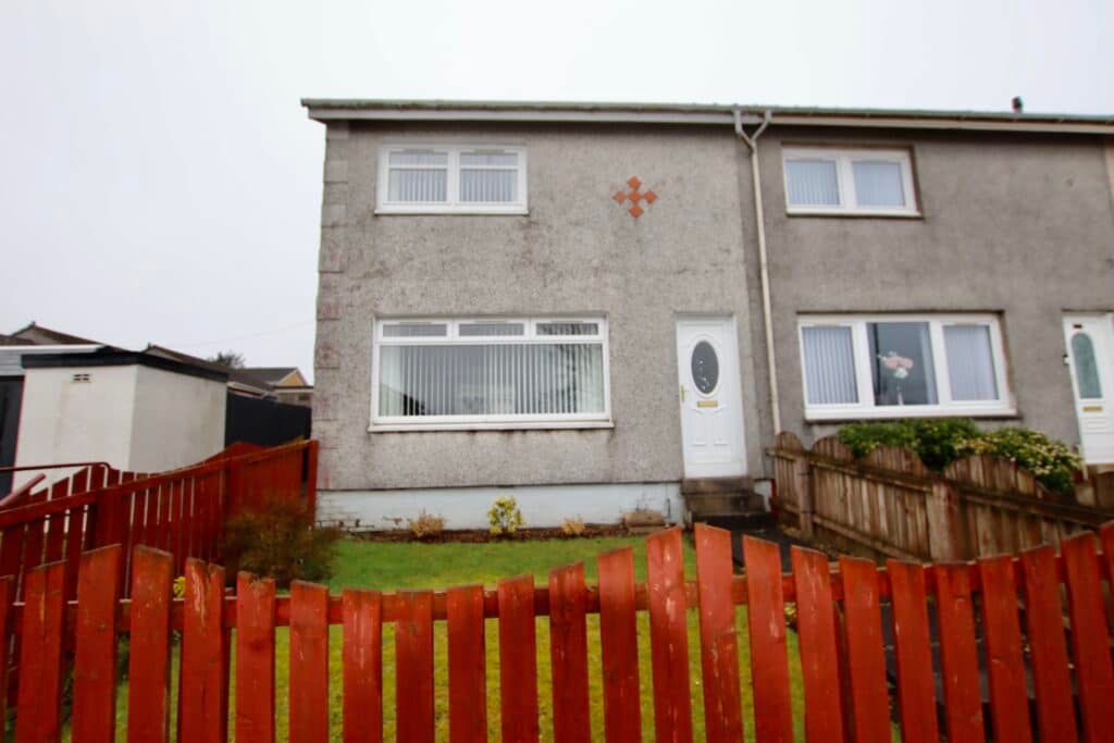 2 bed end terrace house for sale in Progress Drive, Caldercruix, Airdrie ML6, £104,999